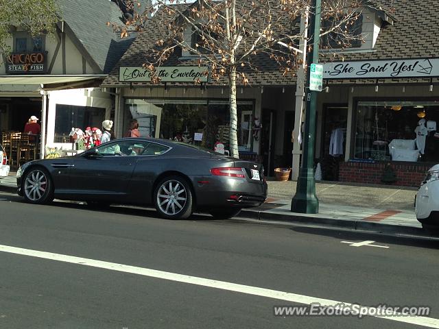 Aston Martin Vantage spotted in Los Gatos, California