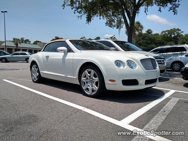 Bentley Continental spotted in Hilton Head, South Carolina