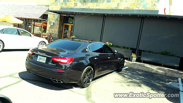 Maserati Quattroporte spotted in Scottsdale, Arizona