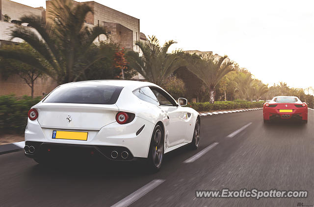 Ferrari FF spotted in Tel Aviv, Israel