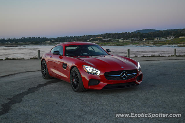 Mercedes AMG GT spotted in Monterey, California