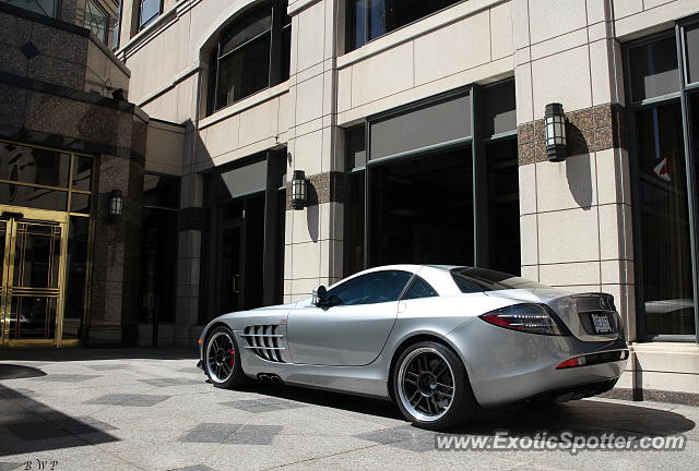 Mercedes SLR spotted in Toronto, Canada