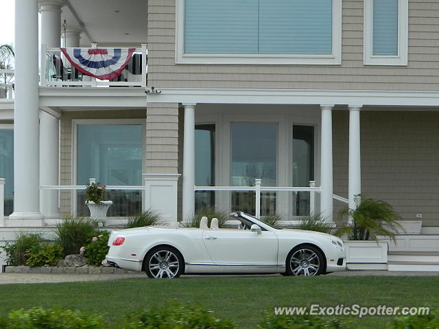Bentley Continental spotted in Sea Bright, New Jersey