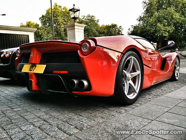 Ferrari LaFerrari spotted in London, United Kingdom