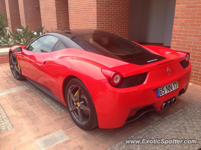 Ferrari 458 Italia spotted in Vilamoura, Portugal
