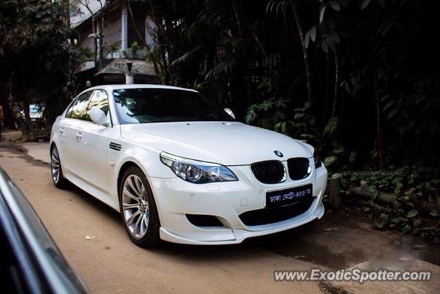 BMW M5 spotted in Dhaka, Bangladesh