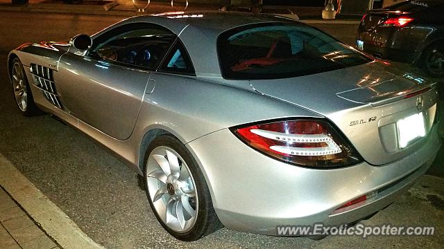 Mercedes SLR spotted in Toronto, Canada