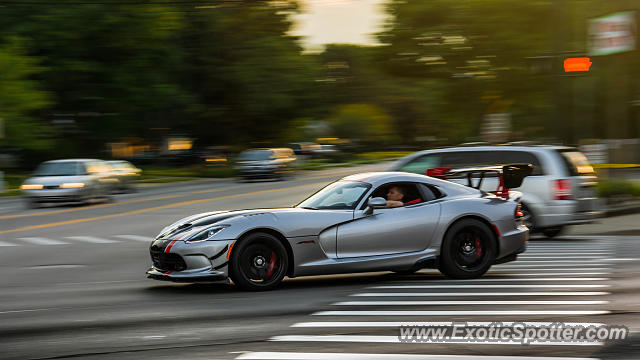 Dodge Viper spotted in Birmingham, Michigan