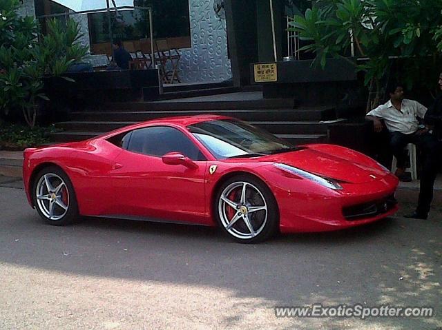 Ferrari 458 Italia spotted in Dhaka, Bangladesh