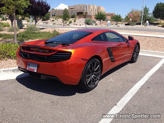 Mclaren MP4-12C spotted in Albuquerque, New Mexico