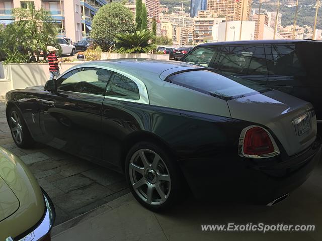 Rolls-Royce Wraith spotted in Monaco, Monaco