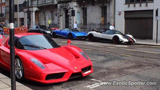 Pagani Huayra spotted in London, United Kingdom