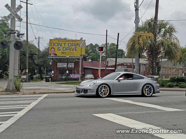 Porsche 911 GT3 spotted in Savannah, Georgia