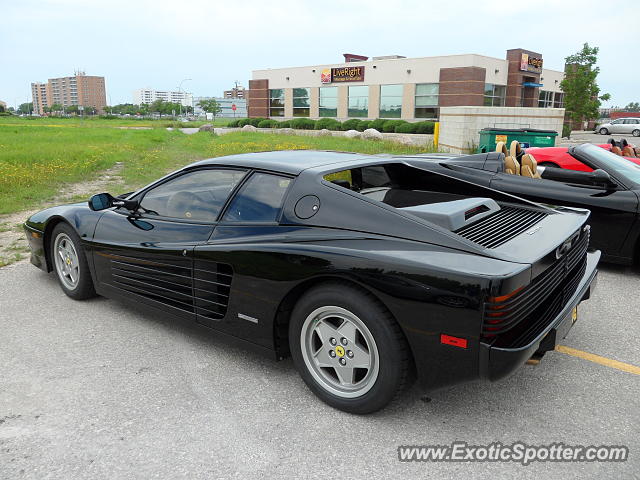 Ferrari Testarossa spotted in Winnipeg, Canada