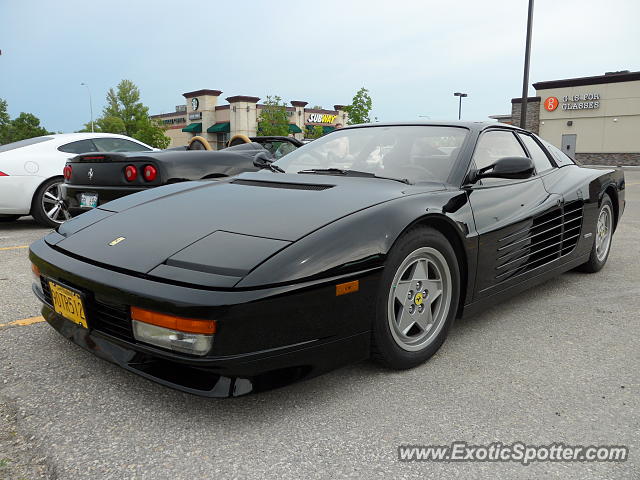 Ferrari Testarossa spotted in Winnipeg, Canada
