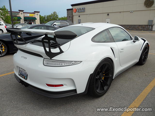 Porsche 911 GT3 spotted in Winnipeg, Canada