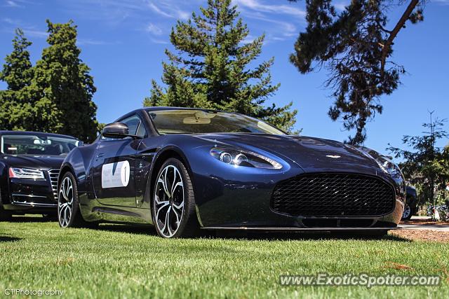 Aston Martin Zagato spotted in Carmel Valley, California
