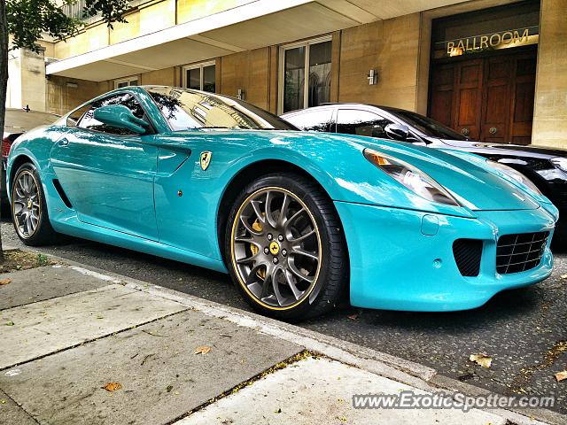 Ferrari 599GTB spotted in London, United Kingdom