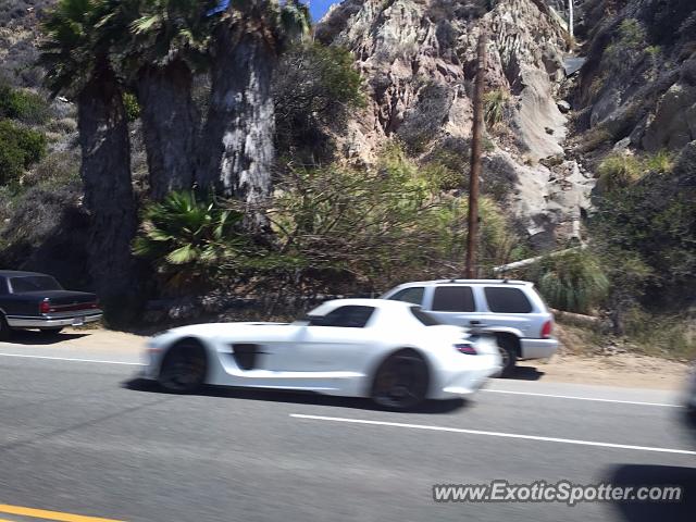 Mercedes SLS AMG spotted in Malbu, California