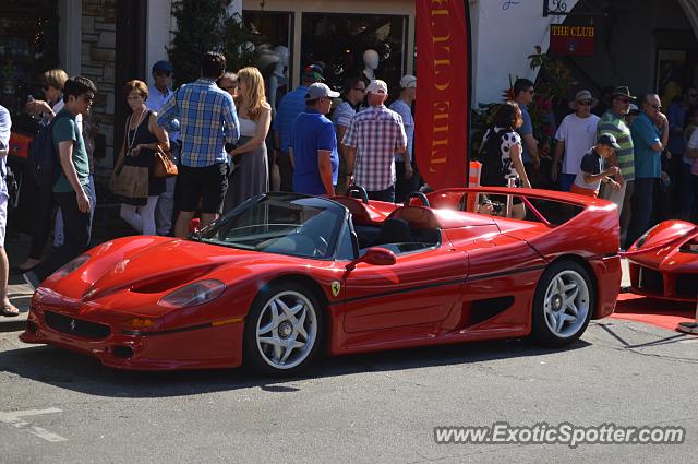 Ferrari F50 spotted in Carmel, California