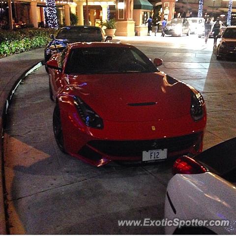 Ferrari F12 spotted in Fort Lauderdale, Florida