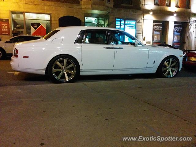 Rolls-Royce Phantom spotted in Montreal, Canada