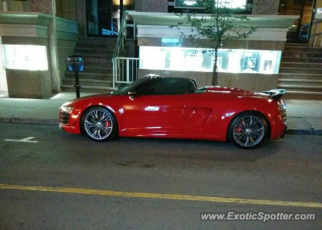 Audi R8 spotted in Montreal, Canada