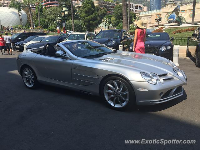 Mercedes SLR spotted in Monaco, Monaco
