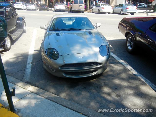 Aston Martin DB7 spotted in Birmingham, Michigan