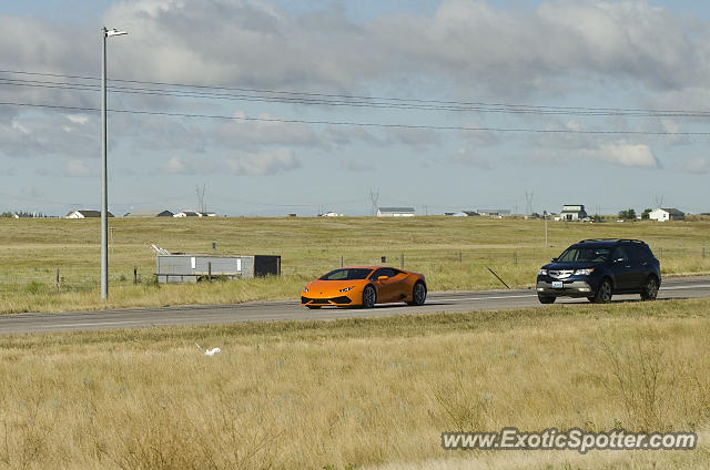 Lamborghini Huracan spotted in Cheyenne, Wyoming