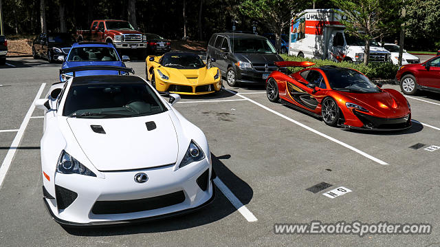 Lexus LFA spotted in Pebble Beach, California