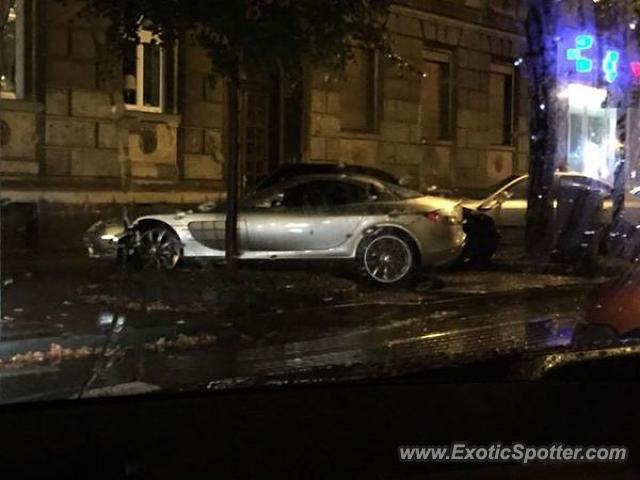 Mercedes SLR spotted in Zagreb, Croatia