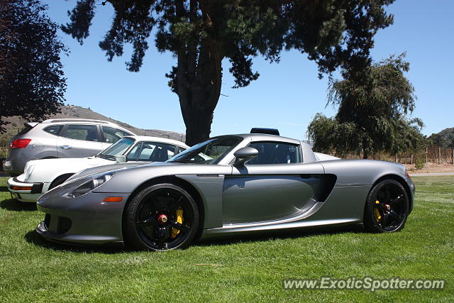 Porsche Carrera GT spotted in Carmel Valley, California