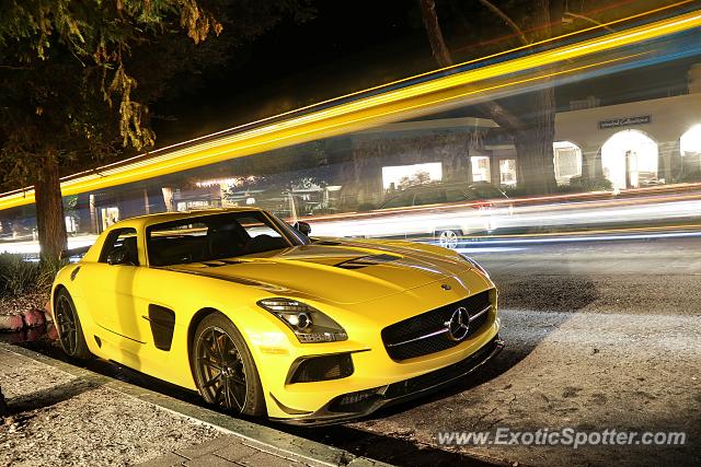Mercedes SLS AMG spotted in Carmel, California