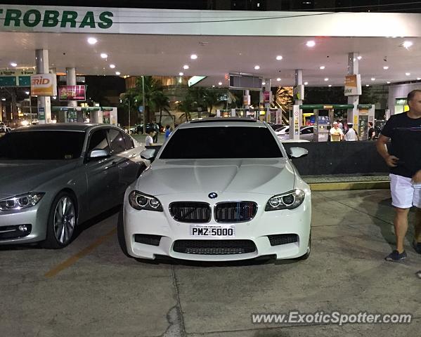 BMW M5 spotted in Fortaleza, Brazil