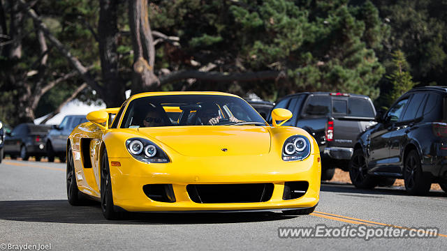 Porsche Carrera GT spotted in Carmel Valley, California