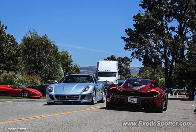 Mclaren P1 spotted in Carmel Valley, California