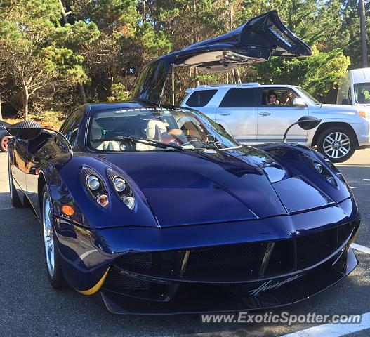 Pagani Huayra spotted in Monterey, California