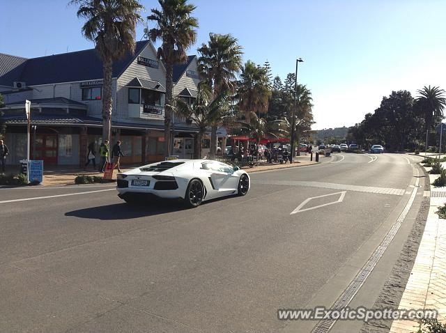 Lamborghini Aventador spotted in Auckland, New Zealand