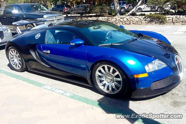Bugatti Veyron spotted in Carmel, California
