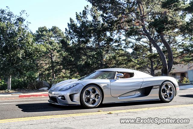 Koenigsegg CCXR spotted in Monterey, California