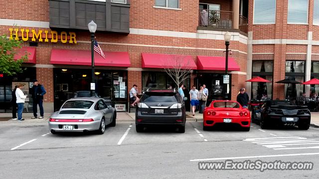 Ferrari 360 Modena spotted in Downers Grove, Illinois