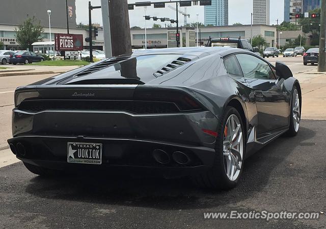 Lamborghini Huracan spotted in Houston, Texas