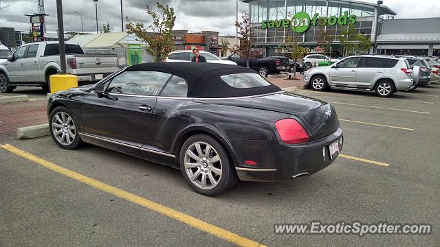 Bentley Continental spotted in Edmonton, Canada