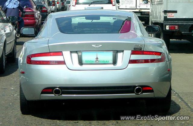 Aston Martin DB9 spotted in Manila, Philippines