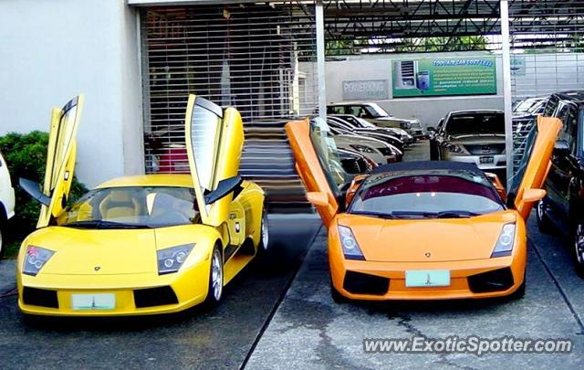 Lamborghini Murcielago spotted in Manila, Philippines
