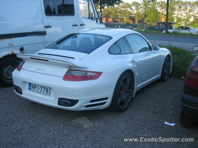 Porsche 911 Turbo spotted in Helsinki, Finland