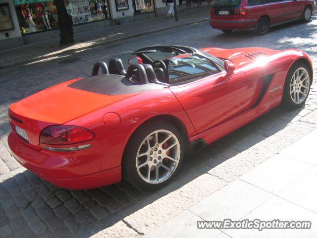 Dodge Viper spotted in Helsinki, Finland