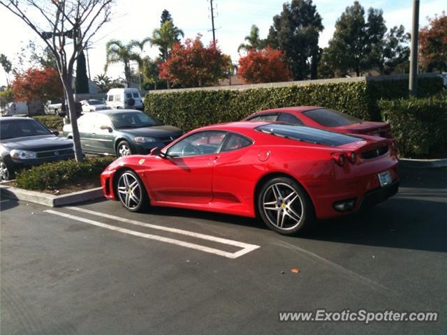 Ferrari F430 spotted in Marina Del Rey , California