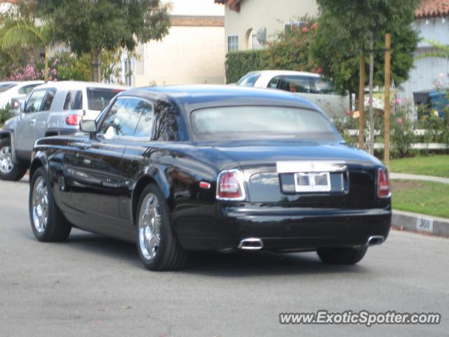 Rolls Royce Phantom spotted in Beverly Hills, California